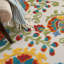 Tapis d'intérieur / extérieur crème / gris / rouge Richana-643827817