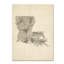 « old sheet music map of louisiana », reproduction d’impression sur toile tendue-15723079