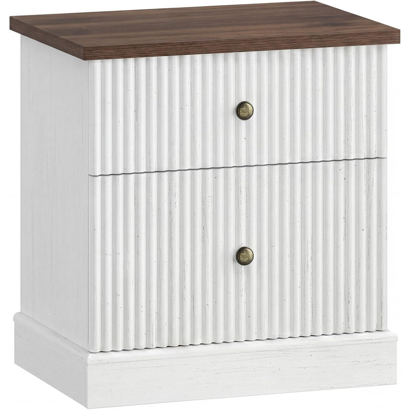 57.7 cm W Chest of Drawers, Brown-white