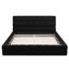 Lit plateforme en tissu d'ameublement-871477687