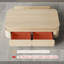 Table basse rectangulaire en bois manufacturé
