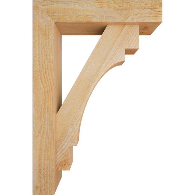 Support de scie brute 6 "x P 24" x H 36 "avec support décalé, sapin Douglas, 36 x 24, Sapin Douglas de l 6 po (scié brut)