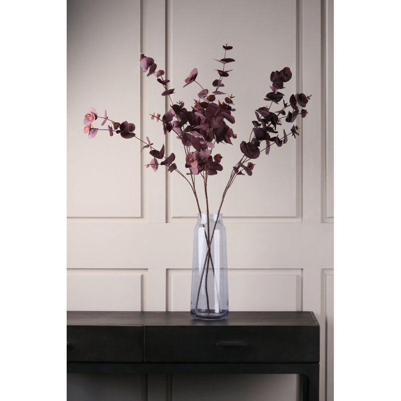 Faux Burgundy Eucalyptus Stems
