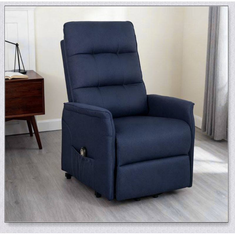 Canapé inclinable électrique confortable avec télécommande, poches latérales et assemblage rapide pour une détente facile