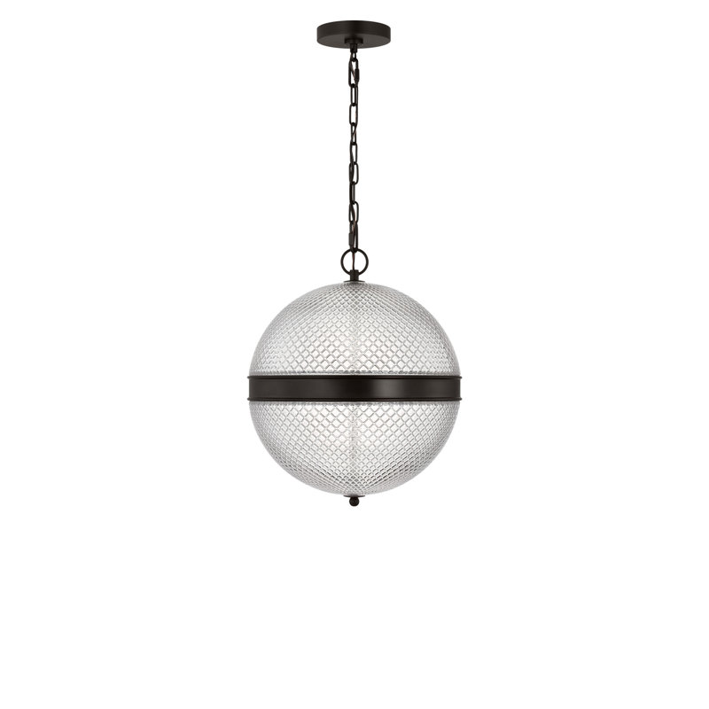 Luminaire suspendu Curryville 15, Fer vieilli
