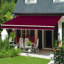 Dakota Fields 300cm W x 250cm D Fabric Cover Retractable Patio Awning-1386317237-1409678917