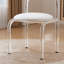 Tabouret de coiffeuse en acrylique Chert