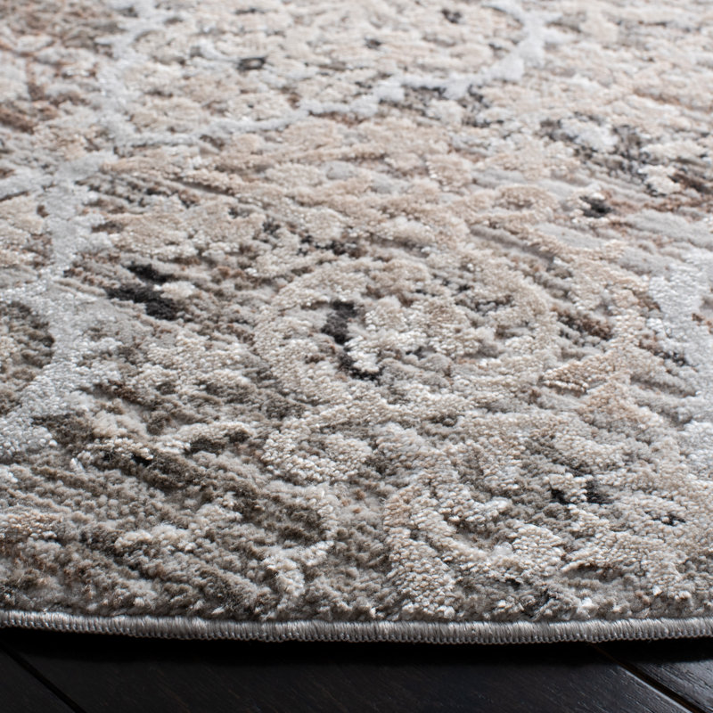 Mayflower Performance Damask Rug, Runner 2'2" x 9'