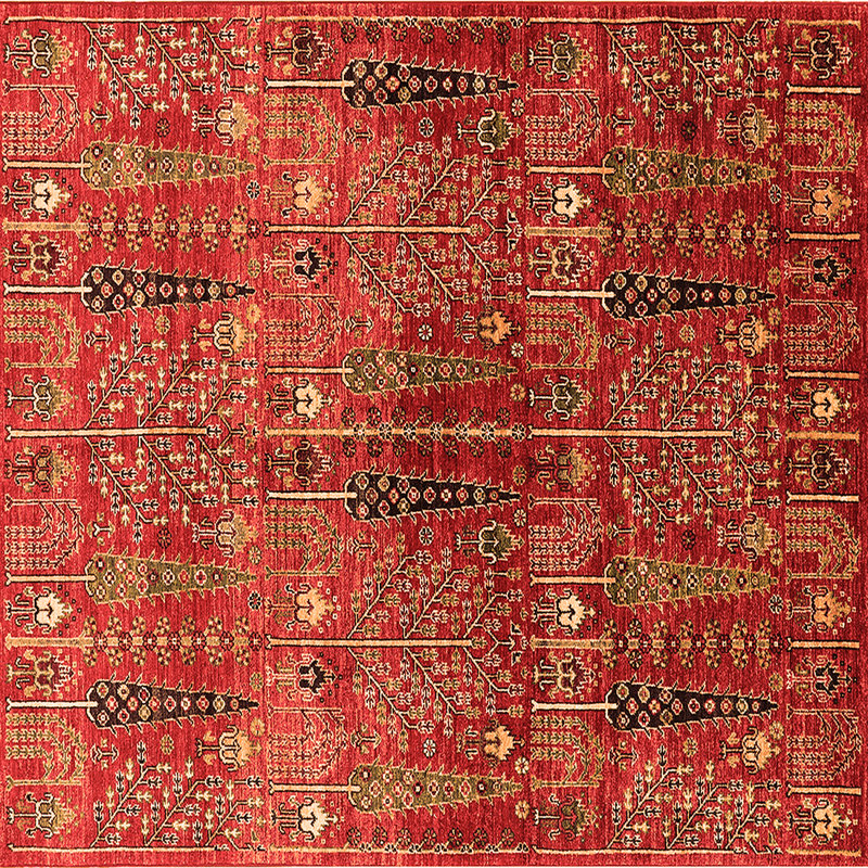 Meenaxi Performance Southwestern Indoor Rug, Square 8'