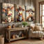 3 Piece Wrapped Canvas Wall Art
