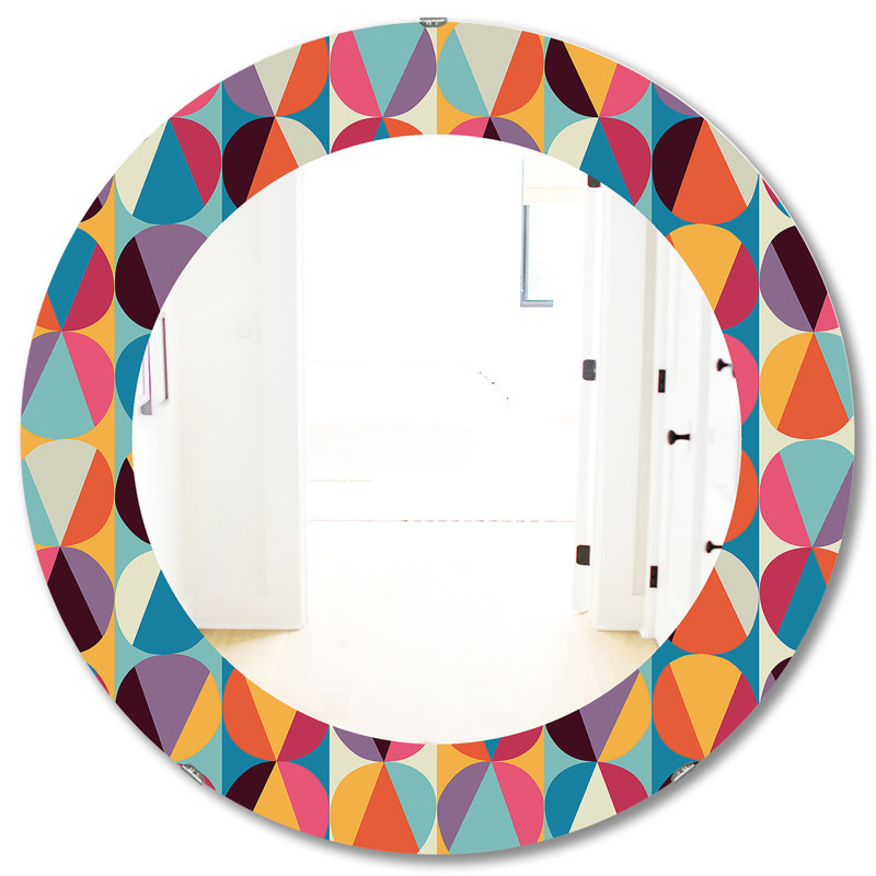 Accent Mirror, 31.5" H x 31.5" W, Geometric 1
