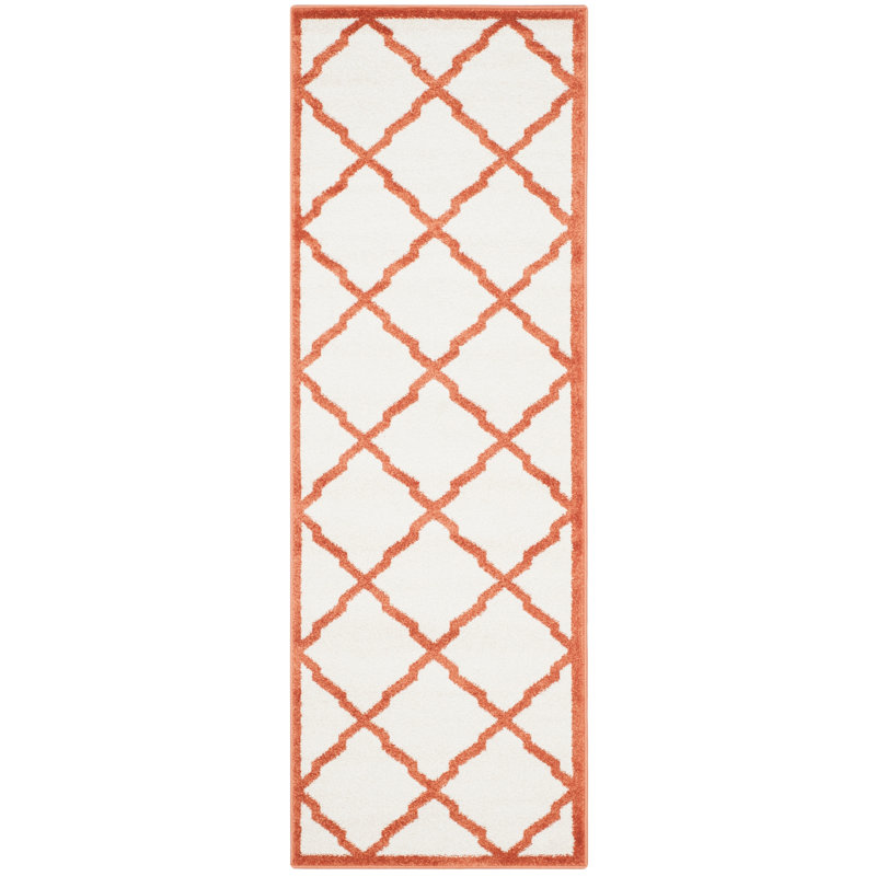 Currey Performance Geometric Rug, Runner 2'3" x 11'