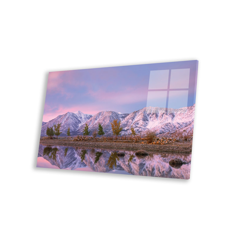 Carson River and Carson Range, Nevada, sur plastique / acrylique par Tim Fitzharris