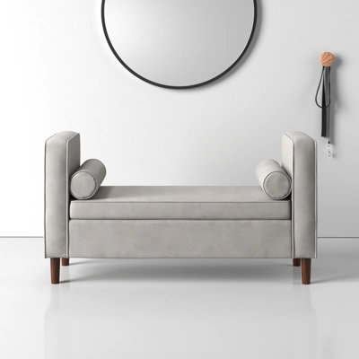Banc de rangement rembourré Wittrock