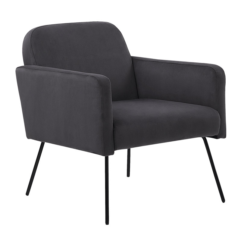Eck Upholstered Armchair, Grey