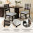 Upholstered Solid Wood Dining Chair-42547048