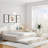Upholstered Platform Bed With Usb And Trundle-116855902