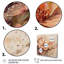 «Emotion Of Beige Red Peony Flower I», art mural sur toile-88545236-88545237