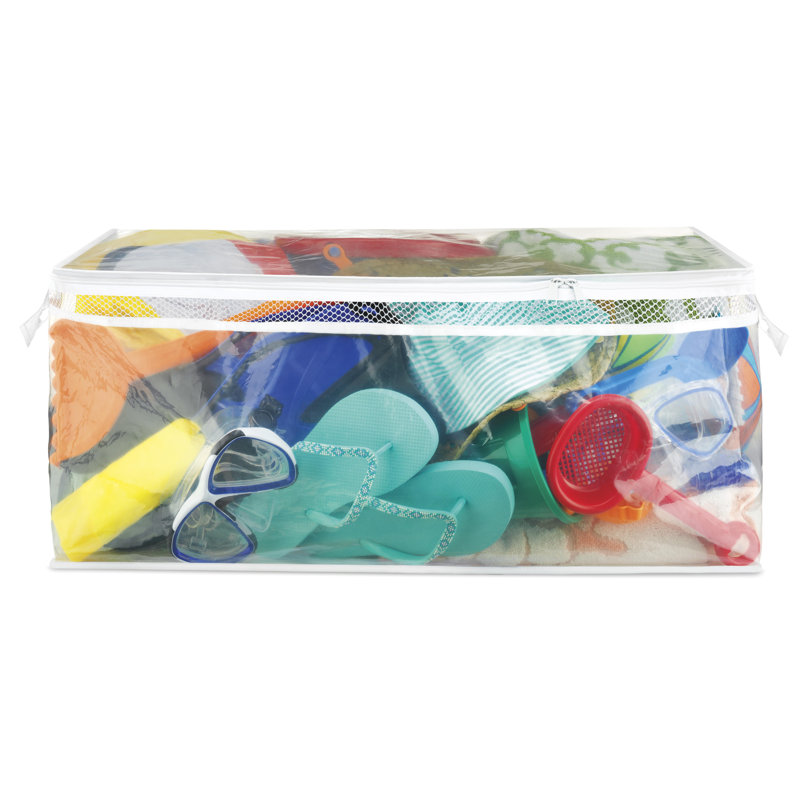 Whitmor Flexible Zip Storage Tote - Jumbo