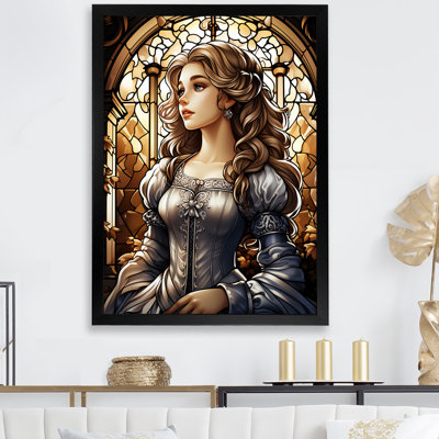 " Stained Glass Cinderella II "