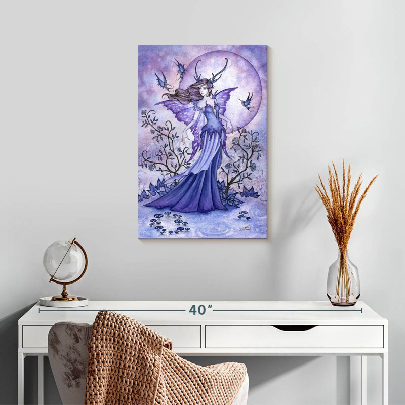 Kelan The Night Garden, 24" H x 16" W