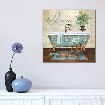 Bath Renew by Conrad Knutsen - Wrapped Canvas Gallery-Wrapped Canvas Giclée