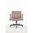Pink Velvet Criss Cross Armrest Office Chair With Wheels – Adjustable Height, 360° Swivel, Comfortable For Home Office, Reading & Vanity