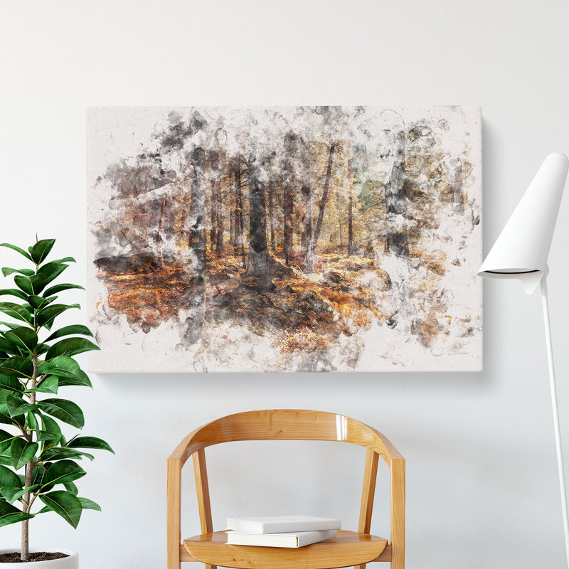 Within The Woods - Wrapped Canvas Print, 50cm H x 76cm W x 3cm D