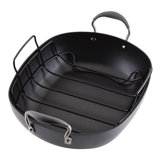 Anolon Advanced Hard Anodized Nonstick Roaster / Roasting Pan with Rack