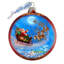 Santa-Magical-Flight Ball Ornament