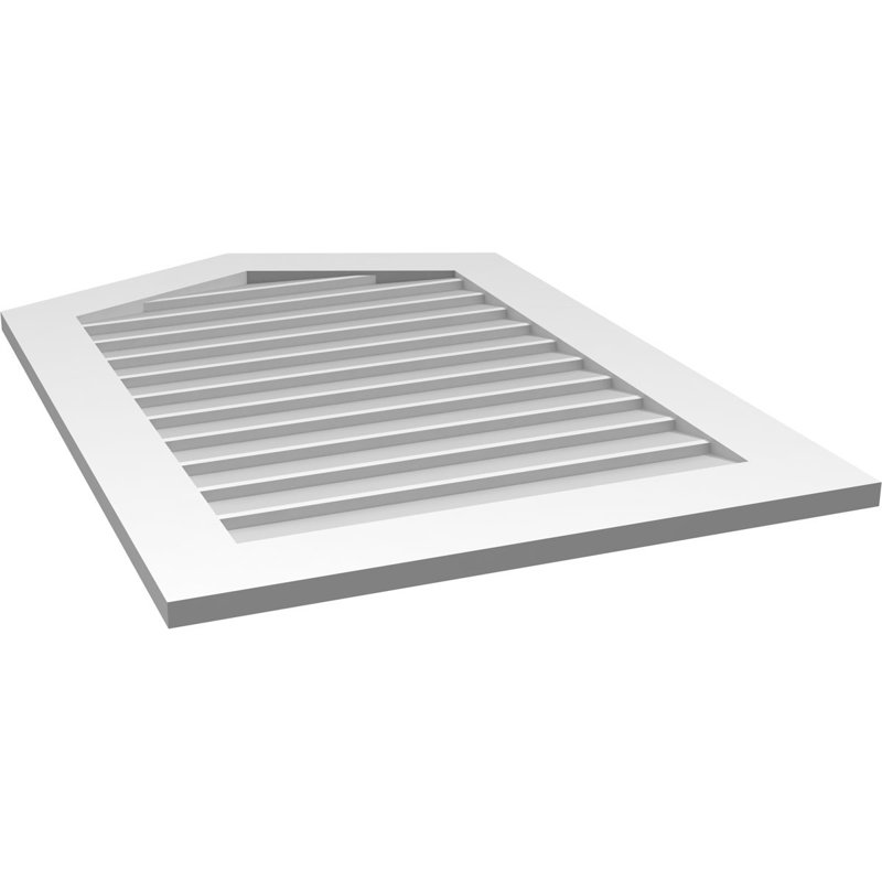 Ventilateur à pignon non-fonctionnel Signature, H 40 po x l 28 po x P 1 po, Brai 5/12