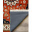 Tapis en coton et polyester à imprimé numérique Jazeera Collection-1747516533