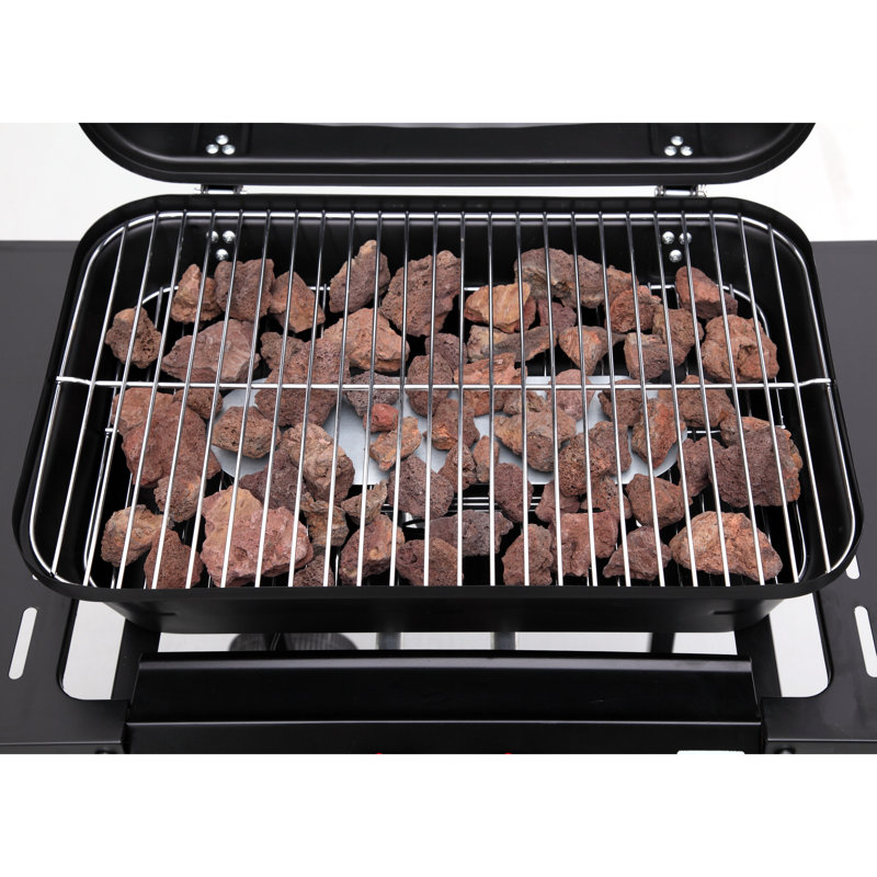 Irvine Tepro Lava Stone Gas BBQ Grill