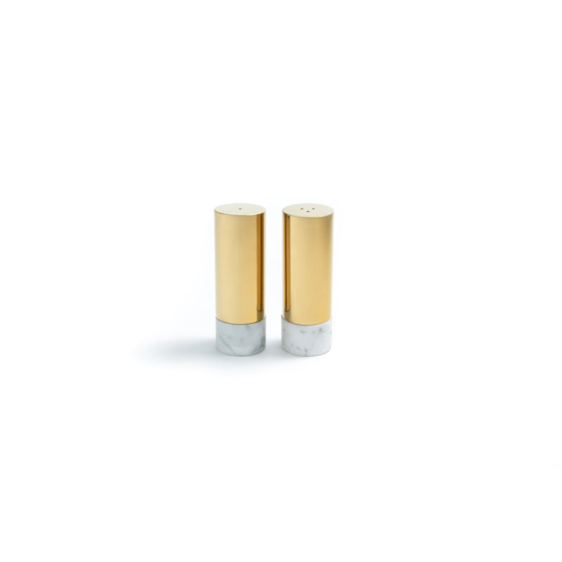 Coluna Dual Salt and Pepper Shaker Set (Set of 2)