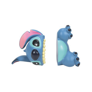 Disney Showcase Lilo and Stitch Biting Book Holders Bookends 9.25 Inch