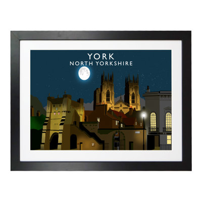 York Night 1 Piece Wall Art