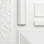 Shadow Box Outdoor Flush Mount, 4.6" H x 16.1" W x 16.1" D, Marine Grade Black, Marine Grade Black