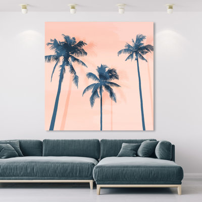 « palms », impression sur toiles oliver gal