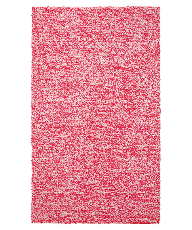 Microfiber Non-Slip Bath Rug, 55 cm H x 65 cm W, Red