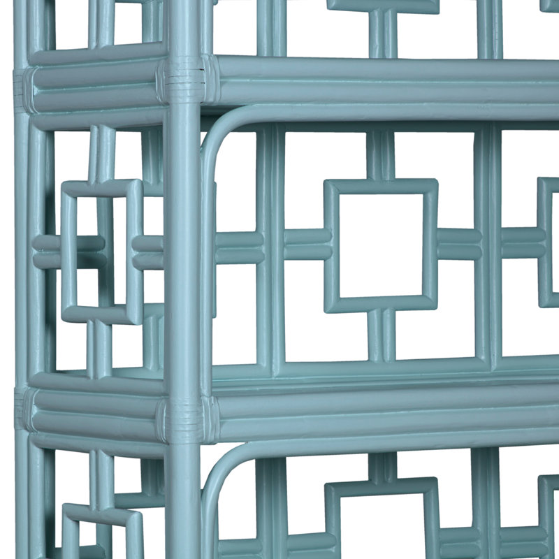 Bibliothèque Sobe H 70,5 "x l 41,5", Bleu piscine