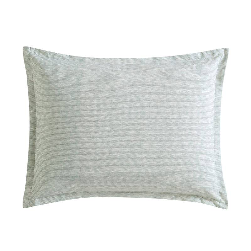 Full White Cotton Reversible Comforter Set with Pillow Covers
