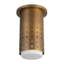 Astoria 5-in Black Semi-Flush Mount-554120327