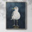 Reproduction encadrée Night Gull II - bois massif-938511007