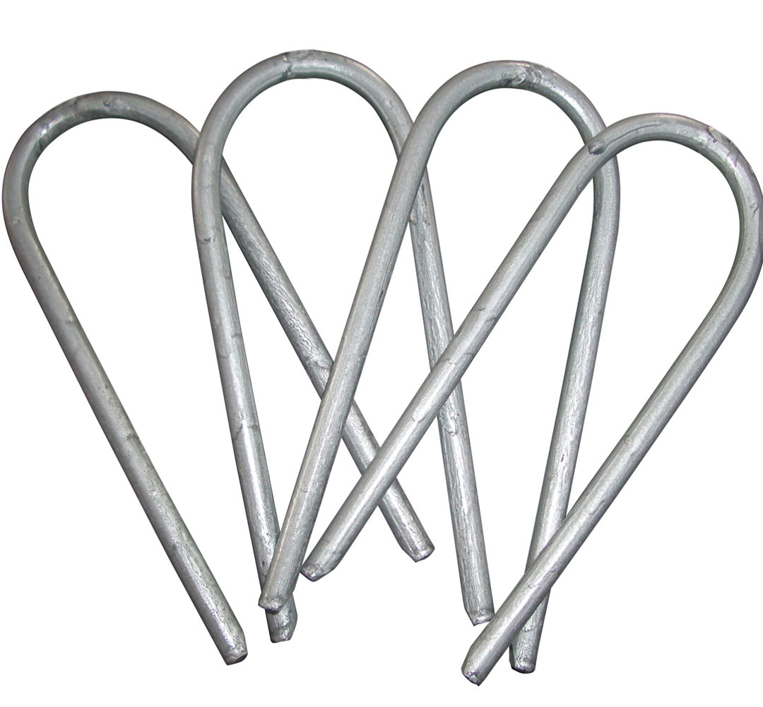 Galvanized Steel Anchor Kit, Trampolines Wind Stakes – 4 Pack (Set of 4) Skywalker Trampolines