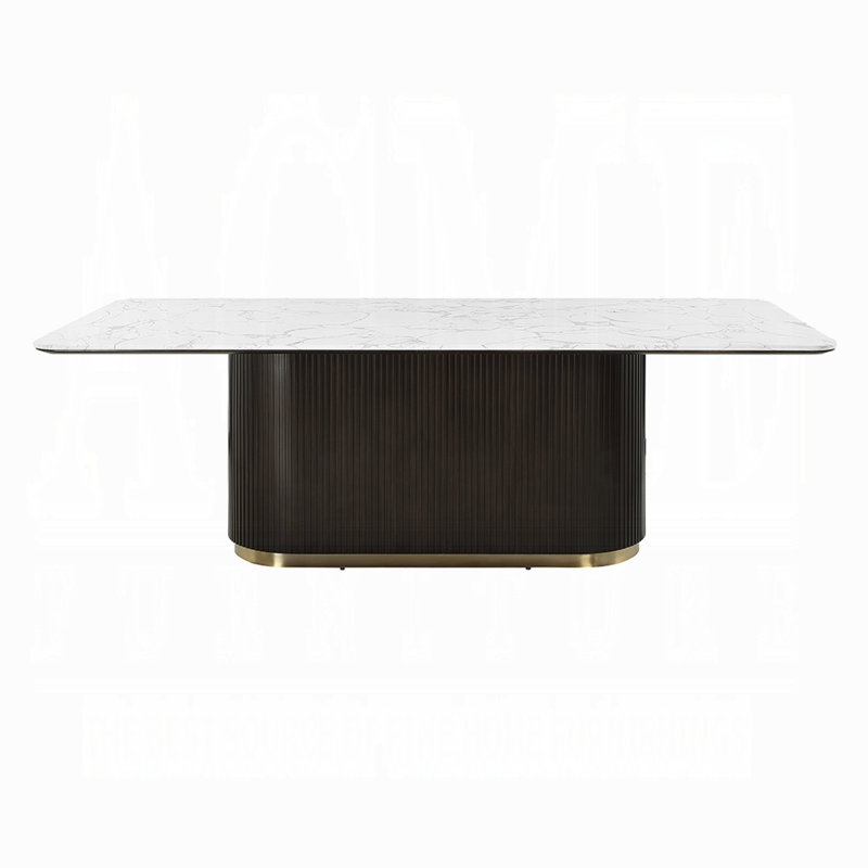 Clayten Dining Table W/marble Top