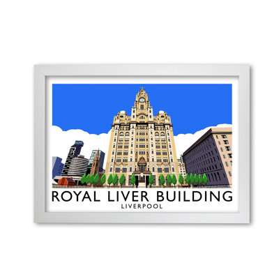 Royal Liver Building Liverpool by Richard O'Neill - Print