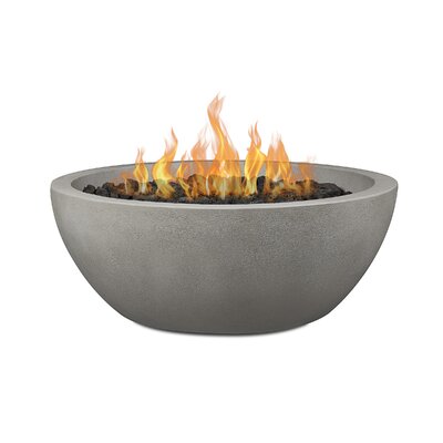 Eldora Round Concrete Fire Pit by Jensen Co -  131NG-SHD