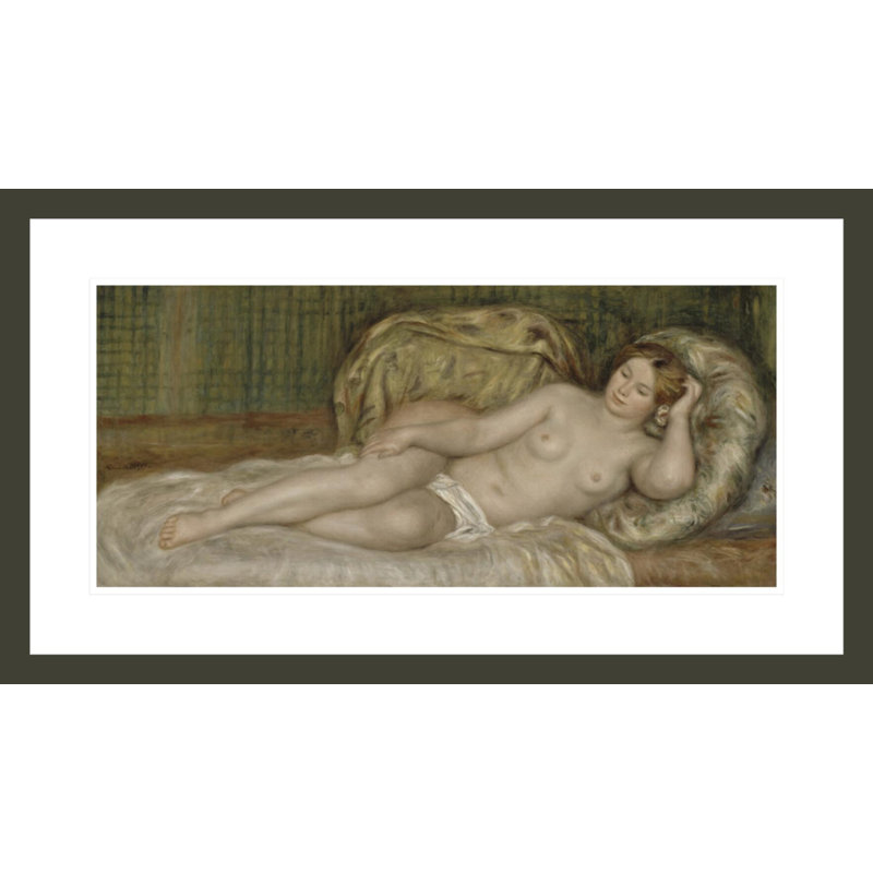 «Large Nude» par Pierre-Auguste Renoir, impression giclée sur cadre, H 16,71 po x l 29,5 po