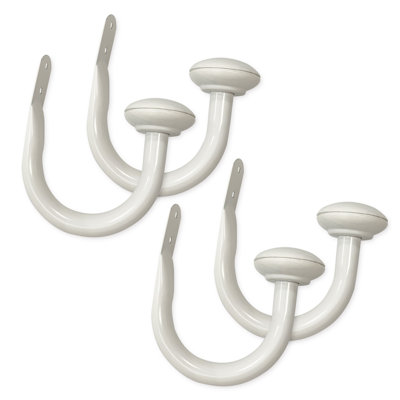 1" Holdback Gunmetal 4-pack