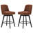 Swivel Upholstered 26'' Counter Stool Wood Leg-93801823-93801826-124606208